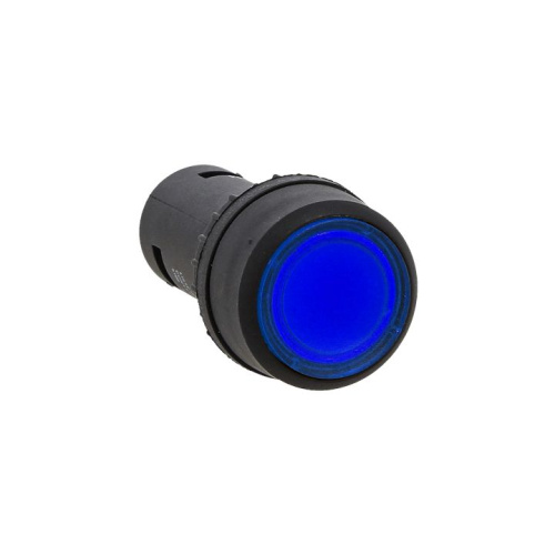 EKF Кнопка SW2C-10D с подсветкой синяя NO (sw2c-md-b) фото 2