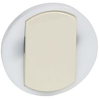 LEGRAND Celiane Лицевая панель выключателя/переключателя 067001/02/31/32 с контурной подсветкой слоновая ко (067884 )