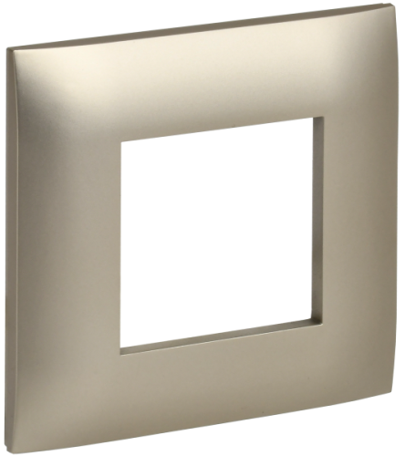 IEK SKANDY Рамка 1-местная SK-F01Sh шампань  (SK-M12-K37)