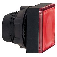 SCHNEIDER ELECTRIC Головка кнопки квадратная красная с подсветкой (ZB5CH343)