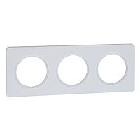 SCHNEIDER ELECTRIC ODACE Рамка 3 поста белая (S52P806)