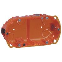 LEGRAND Batibox Коробка 2 поста встраиваемая 50мм универсальная (080122 )