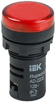 IEK Лампа светодиодная AD-22DS сигнальная красная (BLS10-ADDS-012-K04)