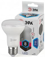 ЭРА Лампа светодиодная LED R63-8W-840-E27  (диод, рефлектор, 8Вт, нейтр, E27  (10/100/1200)  (Б0028490)