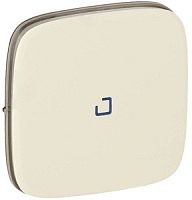 LEGRAND Valena ALLURE Лицевая панель для переключателя промежуточного с подсветкой/индикацией Слоновая кост (755276 )