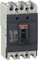 SCHNEIDER ELECTRIC Выключатель автоматический трехполюсный EZC100 18 KA/380В 3T 63 A (EZC100N3063)