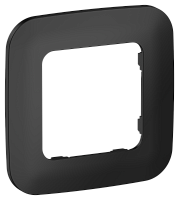 FLITE ARTISTIC Рамка 1-местная  черный (FI-M12-31-20-K02)