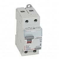 LEGRAND Выключатель дифференциального тока DX3 2П 63А 300мА-А (411571 )