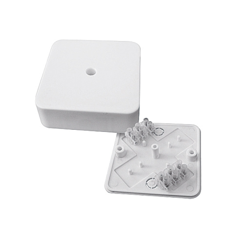 EKF Коробка разветвительная КМР-030-030кг наружная  (75х75х25) белая с клеммником PROxima (plc-kmr-030-030kg) фото 2