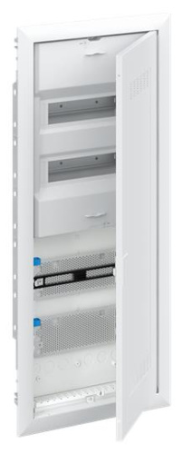 ABB Шкаф комбинированный с дверью с радиопрозрачной вставкой  (4 ряда) 24М  (UK662CW)  (2CPX031400R9999)