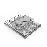 ВАРТОН Подвесное крепление для 4 шт Светодиодных светильников  Айрон (V4-I0-70.0003.IR0-0003)