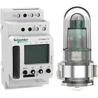 SCHNEIDER ELECTRIC Программируемый сумеречный выключатель с реле времени IC100kp+ 1С,прогр, BT excl (CCT15494)