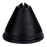 EKF Кровельный держатель прут 8мм c 1 фиксатором  (с бетоном) EKF PROxima (lp-d1000-081)