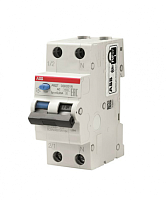 ABB Выключатель автоматический дифференциальный  (АВДТ) DSH201R 1п+N C20А 30мА тип АС  (DSH201R C20 AC30)  (2CSR245072R1204)