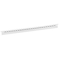 LEGRAND Memocab Планка маркировочная 2.3мм цифры  (6) черное/белое  (600шт) (037786 )