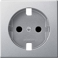 SCHNEIDER ELECTRIC Центральная плата для механизмов розеток Schuko без устройств защиты алюминий (MTN2331-0460)