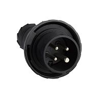 SCHNEIDER ELECTRIC КАБ. ВИЛКА, 32A 4P 500V 7H IP67 (PKX32M744)