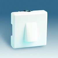 SIMON Кабельный выход с зажимом для кабеля, S27, белый (27801-35)