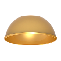 ВАРТОН Рефлектор для DL-SPARK 25W матовый золотой (V1-R0-F0434-10L07-0000000)