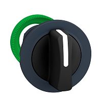 SCHNEIDER ELECTRIC Головка переключателя, с черной рукояткой, для утопленного монтажа, 3х-позиционный, с возвратом (ZB5FD5)