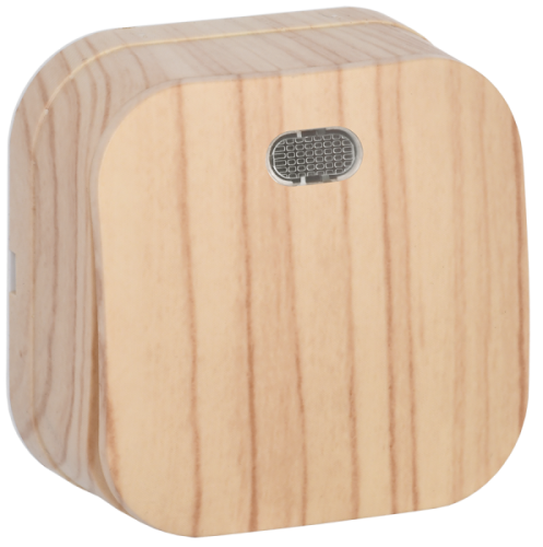 IEK GLORY Выключатель одноклавишный наружный сосна с индикацией (EVH11-K34-10)