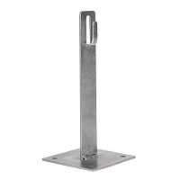 EKF Держатель кровельный с подставкой h100/65мм CZ EKF PROxima (lp-d2106-cz)