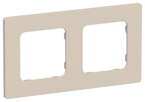 FLITE CLASSIC Рамка 2-местная  льняной (FI-M22-32-20-K88)