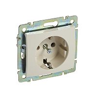 LEGRAND VALENA Розетка с заземлением 2К+З слоновая кость (774384 )