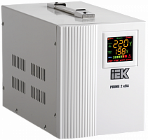 IEK Стабилизатор напряжения переносной серии Prime 2кВА (IVS31-1-02000R)