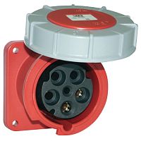 DKC Розетка скрытая IP67 125A 3P+E 400V (DISF041254)