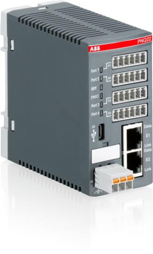 ABB Модуль интерфейсный PNQ22-FBP.0 Ethernet Profinet IO для 4 UMC (1SAJ261000R0100)
