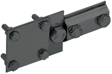 IEK Зажим соединительный контрольный пруток 6-8мм-полоса 40мм оцинкованная сталь TD  (ZCC56-13-1-68-40)