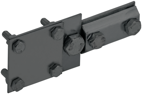 IEK Зажим соединительный контрольный пруток 6-8мм-полоса 40мм оцинкованная сталь TD  (ZCC56-13-1-68-40)