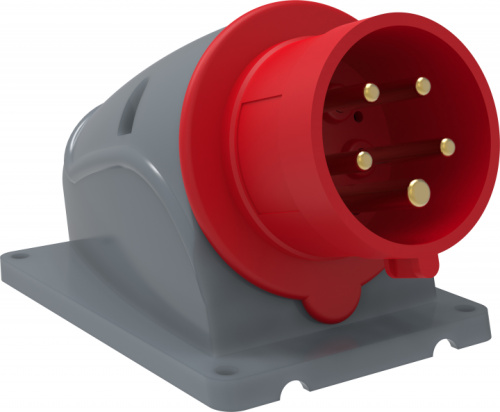 IEK Вилка стационарная ССИ-515 MAGNUM 16А 3Р+РЕ+N 380В IP44 (PSN52-016-5) IEK Вилка стационарная ССИ-515 MAGNUM 16А 3Р+РЕ+N 380В IP44 (PSN52-016-5)