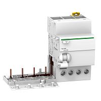SCHNEIDER ELECTRIC Блок дифференциальной защиты Vigi iC60 4П 25A 500мА AC (A9V16425)