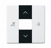 ABB Накладка контроллера фанкойлов free@home цвет белый бархат (6220-0-0244)