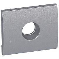 LEGRAND Galea Life Панель лицевая телевизионной розетки aluminium (771366 )