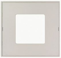 SIMON Рамка-декор на 1 пост для 2700610-03., S27Pl, серый прозрачный (2700617-112)