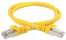 IEK Шнур коммутационный кат. 5Е FTP PVC 10м желтый (PC05-C5EF-10M)