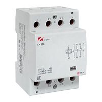 EKF Контактор модульный КМ 63А 2NO+2NC 230VAC (3 мод.) AVERES  (km-av-3-63-22-230V)