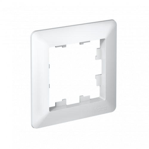 ATLASDESIGN AIR 1-постовая РАМКА, БЕЛЫЙ (ATN220101)