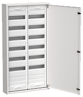 IEK TITAN 5 Корпус металлический ЩРн-168 (2х84) 1085х570х140мм IP31 белый (одна дверь)  (TI5-50-N-2X084-31)