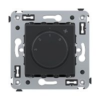 DKC 'Механизм управления вентиляторами в стену, ''Avanti'', ''Черный матовый''' (4412173)