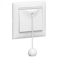 LEGRAND VALENA Кнопка со шнуром белый (774419 )