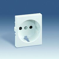 SIMON Накладка со шторками на 75432-, 75464-69, S82C, белый (82041-50)