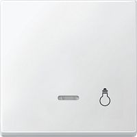 SCHNEIDER ELECTRIC Клавиша с окошком для светоиндикатора СВЕТ белый (MTN437919)
