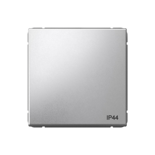 Systeme Electric ARTGALLERY 1-клавишный переключатель IP44, 10АХ, механизм, алюминий (GAL440361)