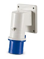 DKC Вилка панельная с наклоном IP44 16А 2P+E 250В (DIS2421693)