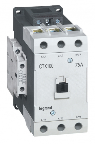 LEGRAND Контактор CTX3 100 3P 75A 2но2нз ~380В (416188 )
