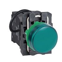SCHNEIDER ELECTRIC Лампа сигнальная зеленая встроенная LED (XB5AV5B3)
